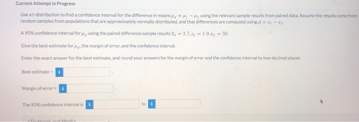 Solved Current Attempt in Progress Use at distribution to | Chegg.com