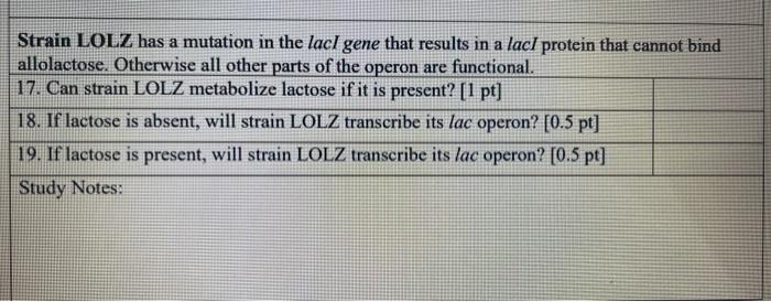 Solved Normal function of the lac operon means that the cell