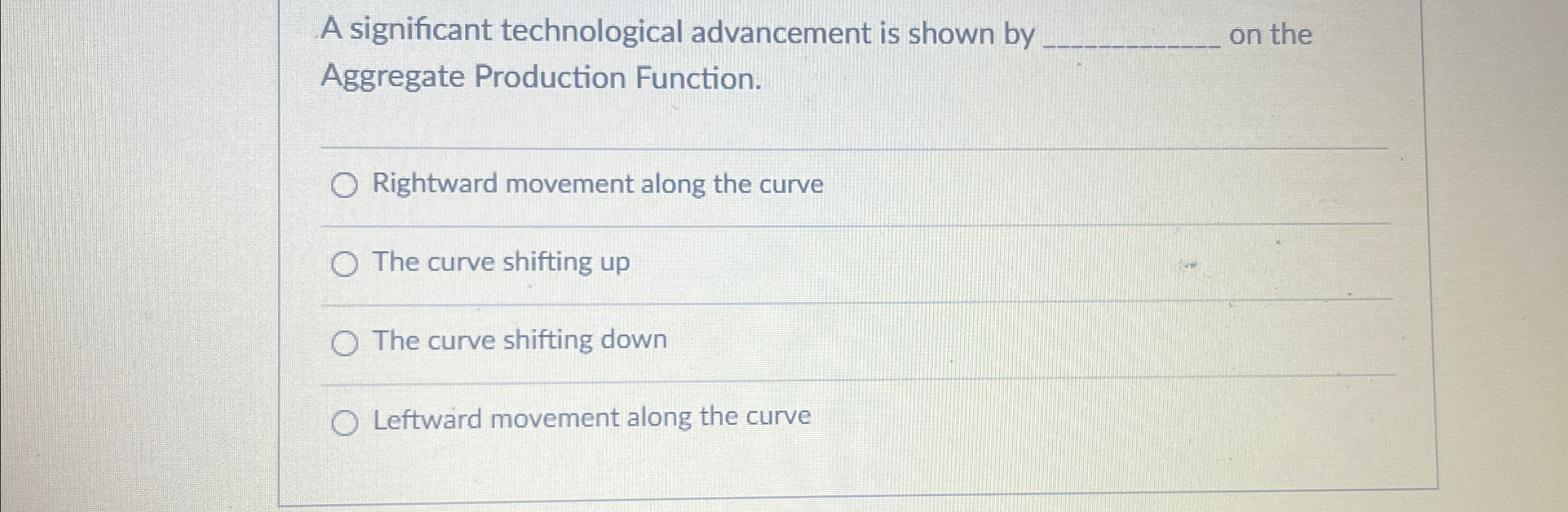 Solved A significant technological advancement is shown by | Chegg.com