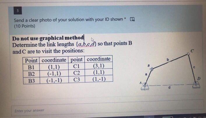 Solved 3 Send A Clear Photo Of Your Solution With Your ID | Chegg.com