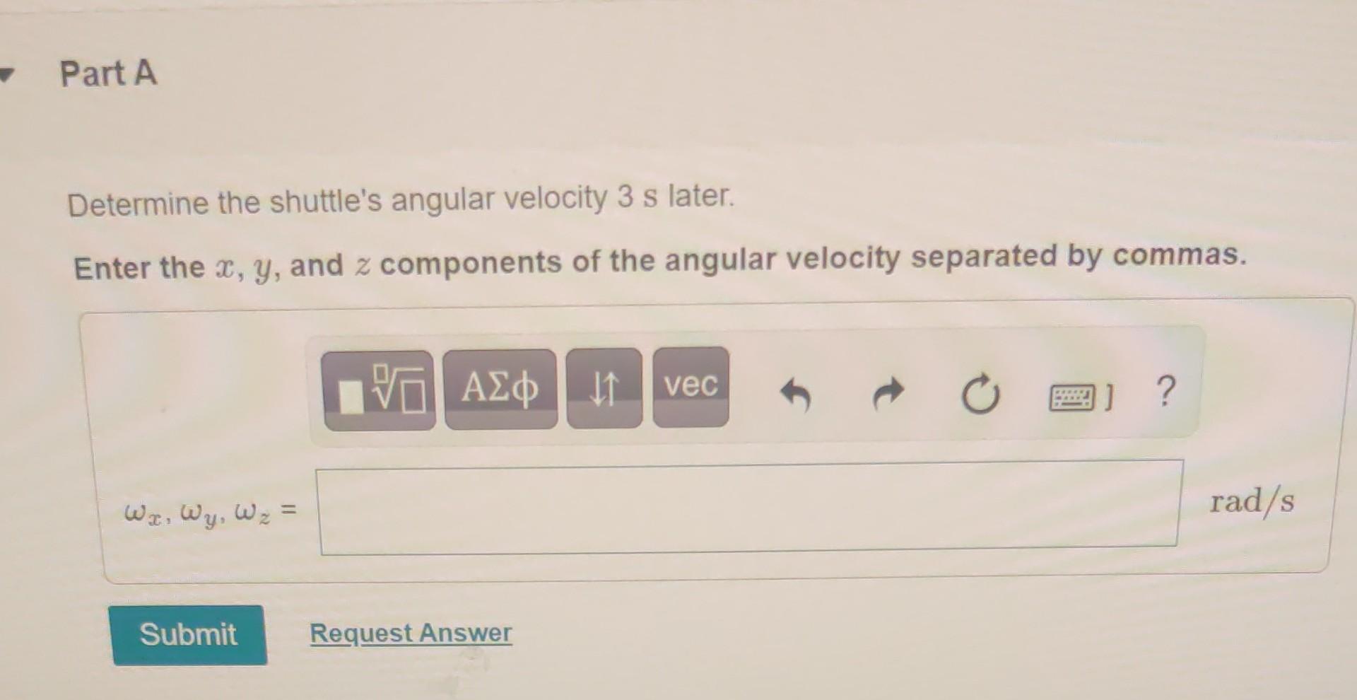 Solved The space shuttle is located in "deep space," where | Chegg.com