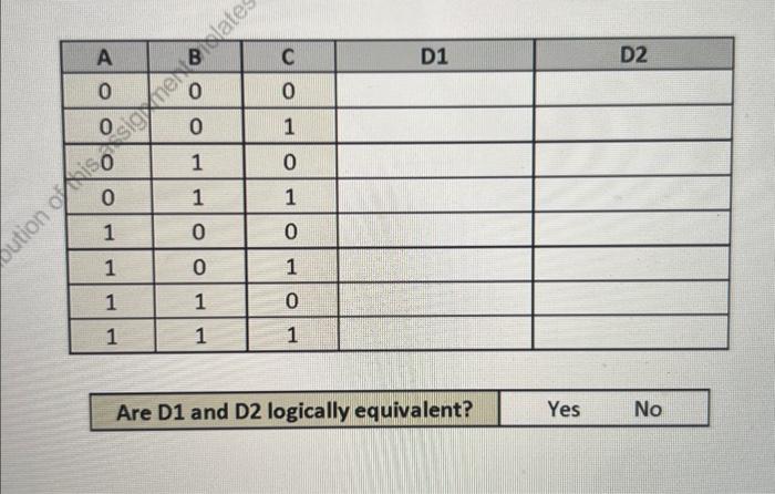 Solved Question 6: Creating truth tables from circuit | Chegg.com