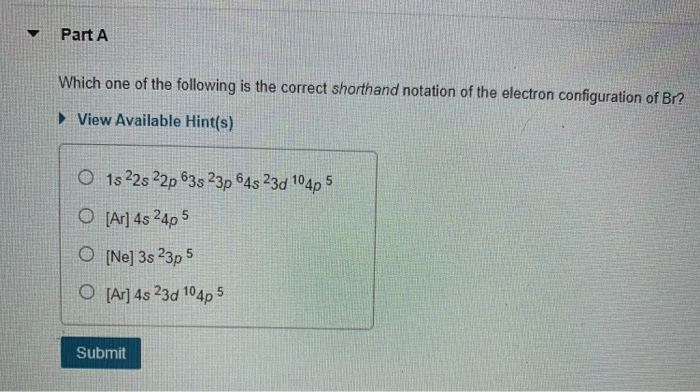 Solved Part A Which one of the following is the correct | Chegg.com