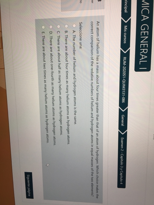 Solved Mica Generali Rincipal Mis Cursos Rum 51 Quim3 Chegg Com