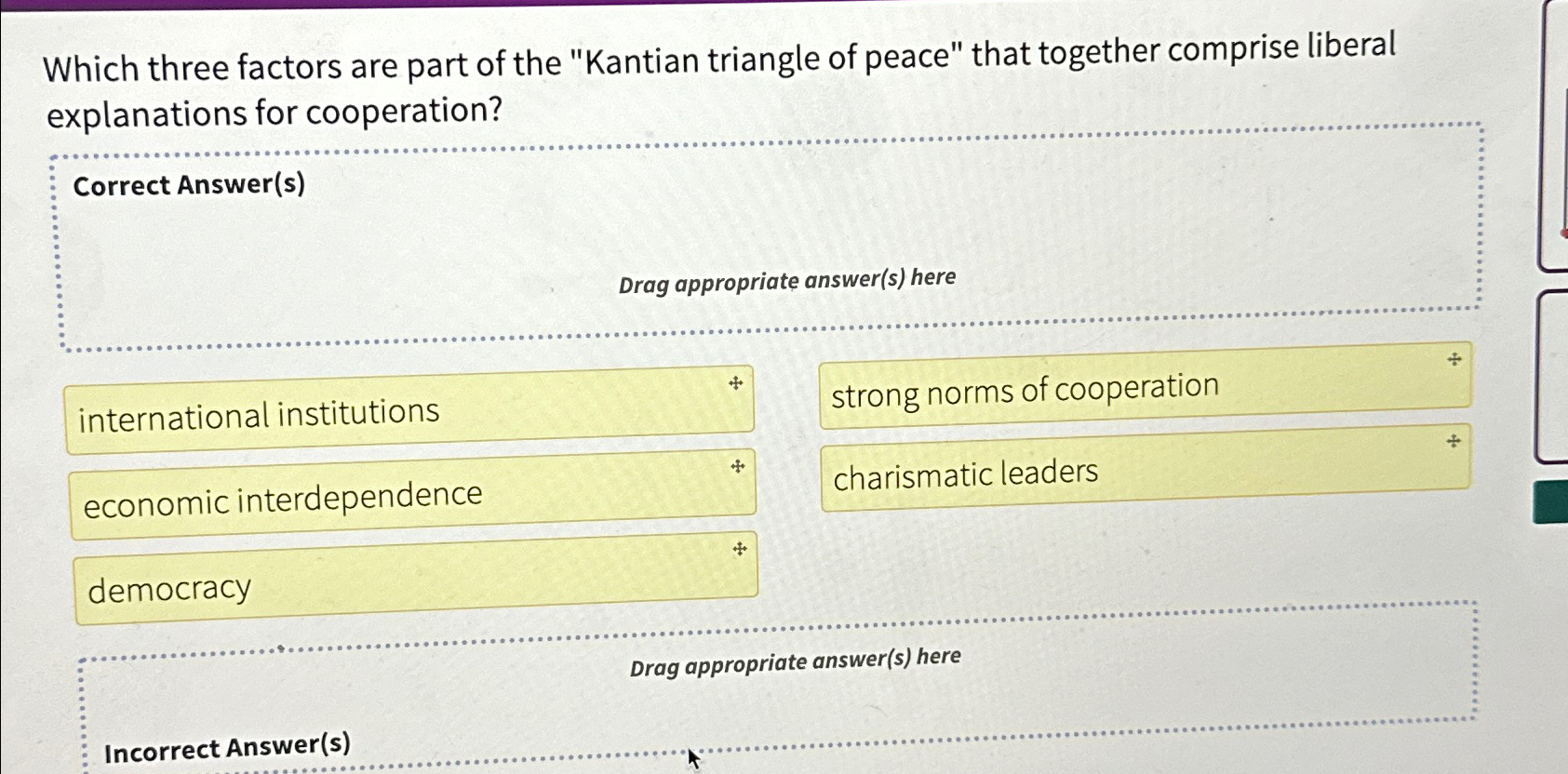 Solved Which three factors are part of the 