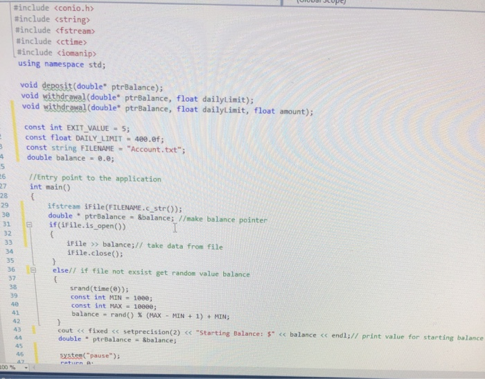 CIUD Lupel #include <conio.h> #include <string> #include <fstream> #include <ctime> #include <iomanip> using namespace std; v