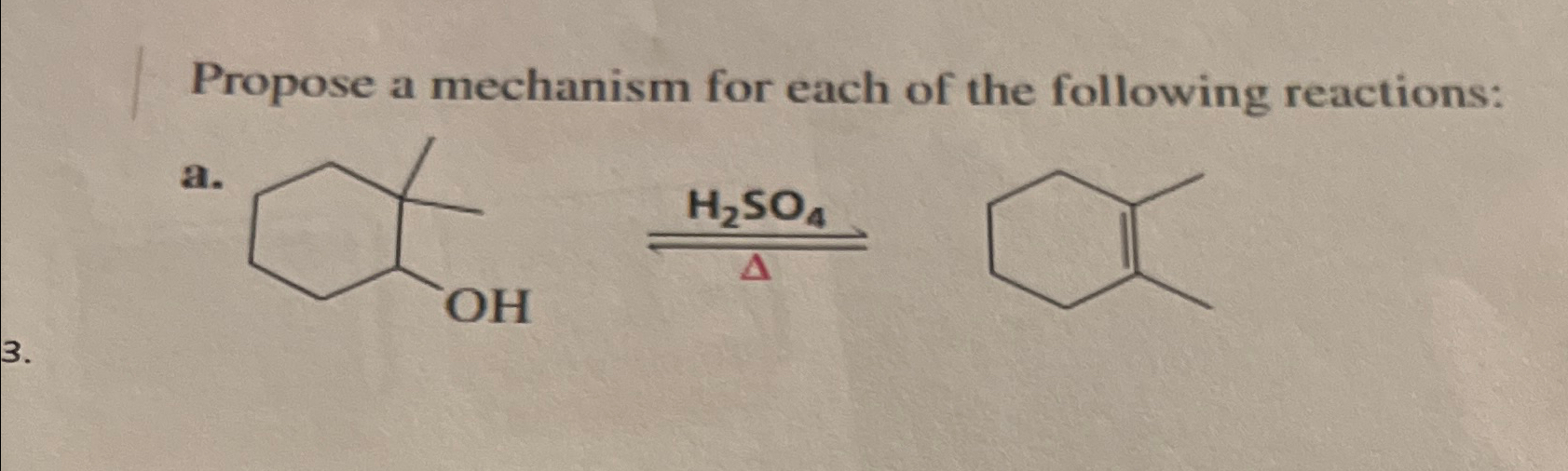 Solved Propose a mechanism for each of the following | Chegg.com