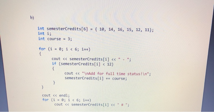 Solved Show what is printed by the following segments of | Chegg.com
