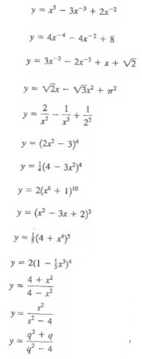 Solved Y X5−3x−3 2x−2y 4x−4−4x−2 8y 3x−2−2x−3 X 2y 2x−3x2 π2