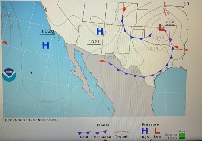 Solved Wpc Surface Prog Charts Tit Wpc Analysis Surface 1818