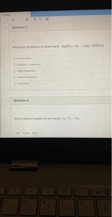 Solved What type of reaction is shown here: | Chegg.com