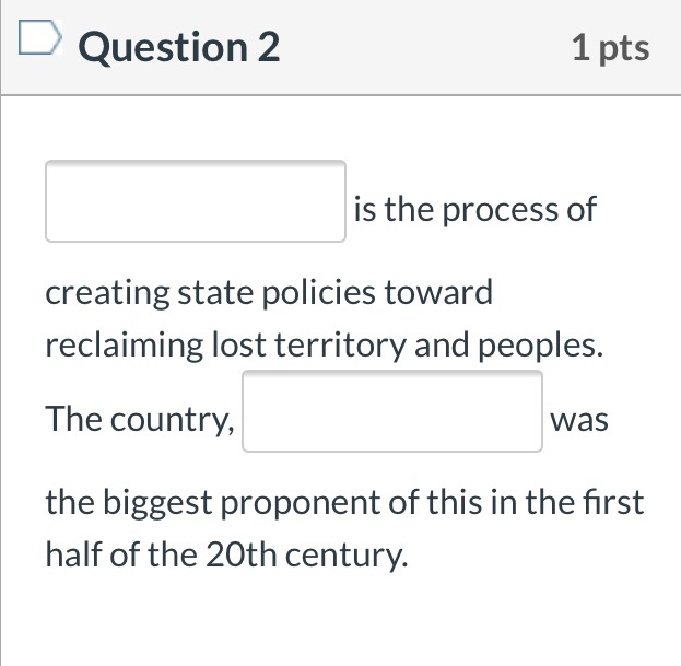 Solved D Question 1 1 pts The practice of giving away some | Chegg.com