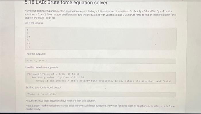 Solved Numerous engineering and scientific applications | Chegg.com
