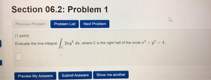Solved Section 06.6: Problem 3 Previous Problem Problem List | Chegg.com