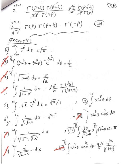 Solved 2P1 2 24 Г r(P+4) 5(P++). VT [(p+1) P) 2P T (2P)