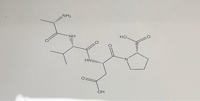 Solved NH2 NH но, HN он . Using the three letter | Chegg.com