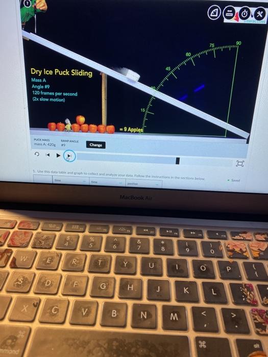 Acceleration on an Incline Using Pivot Interactives | Chegg.com