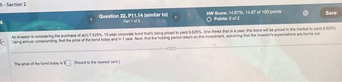 Solved An investot is considering the purchase of a(n) | Chegg.com