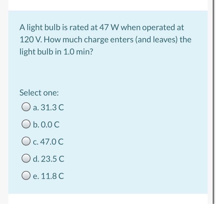 Solved For the circuit shown below, determine the current in | Chegg.com