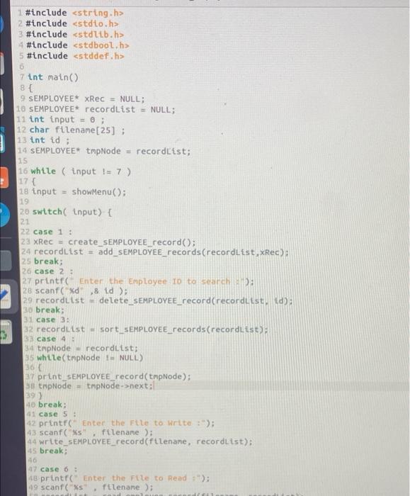 Solved can you tell me how i can fix this C code to run | Chegg.com
