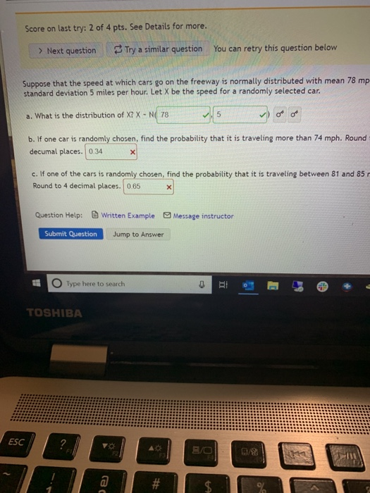 Solved Score on last try: 2 of 4 pts. See Details for more. | Chegg.com