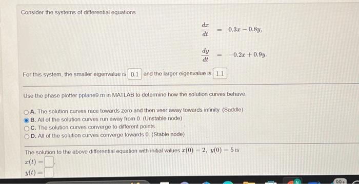 Solved first two parts are correct on all of them just need | Chegg.com