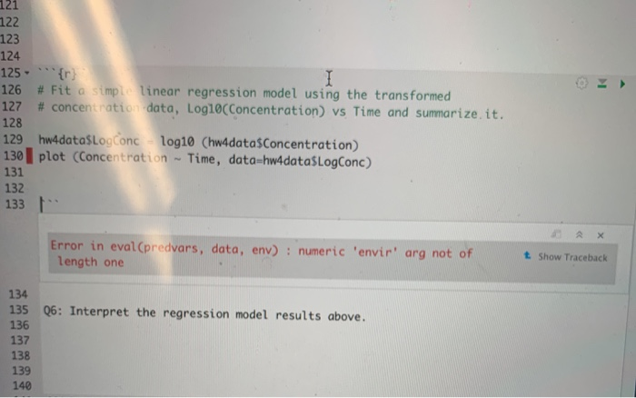Solved I am not sure why the code is giving an error and how | Chegg.com