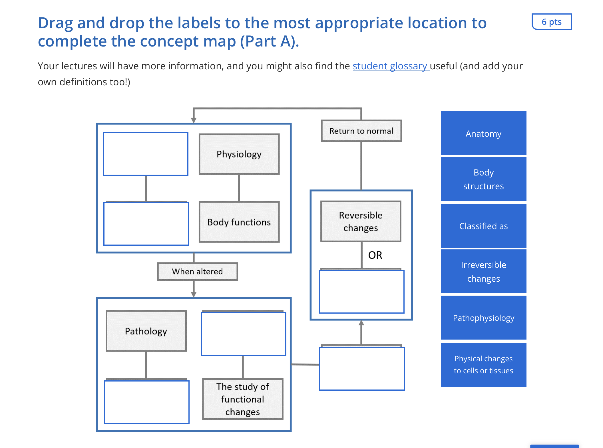 Solved Drag and drop the labels to the most appropriate | Chegg.com