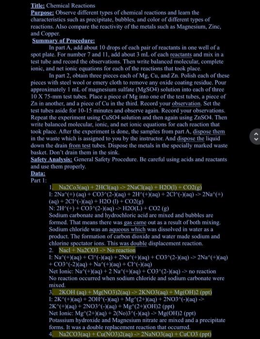 provided lab and key,edit it according to | Chegg.com