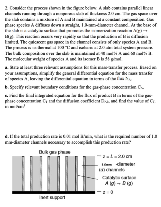 Solved 2. Consider the process shown in the figure below. A | Chegg.com