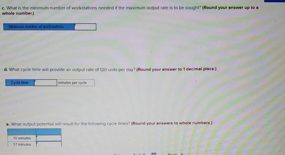Solved An assembly line with 18 tasks is to be balanced. The | Chegg.com