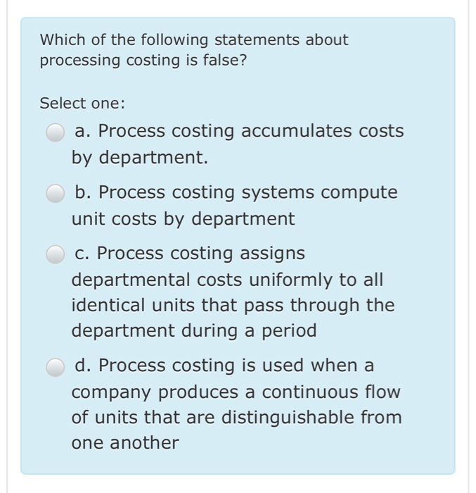 Solved Which Of The Following Types Of Companies Would | Chegg.com