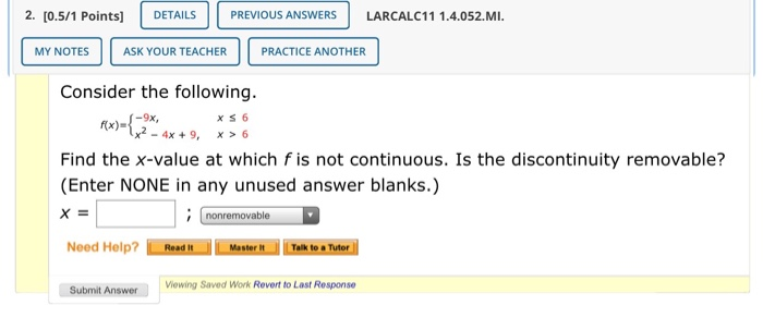 Solved 7. [0/1 Points) DETAILS PREVIOUS ANSWERS LARCALC11 | Chegg.com