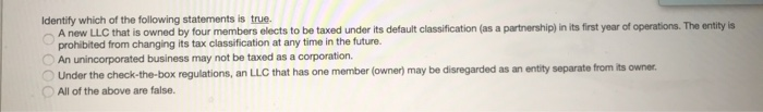 Solved Question 2 3.03 points Save Answer Identify which of | Chegg.com