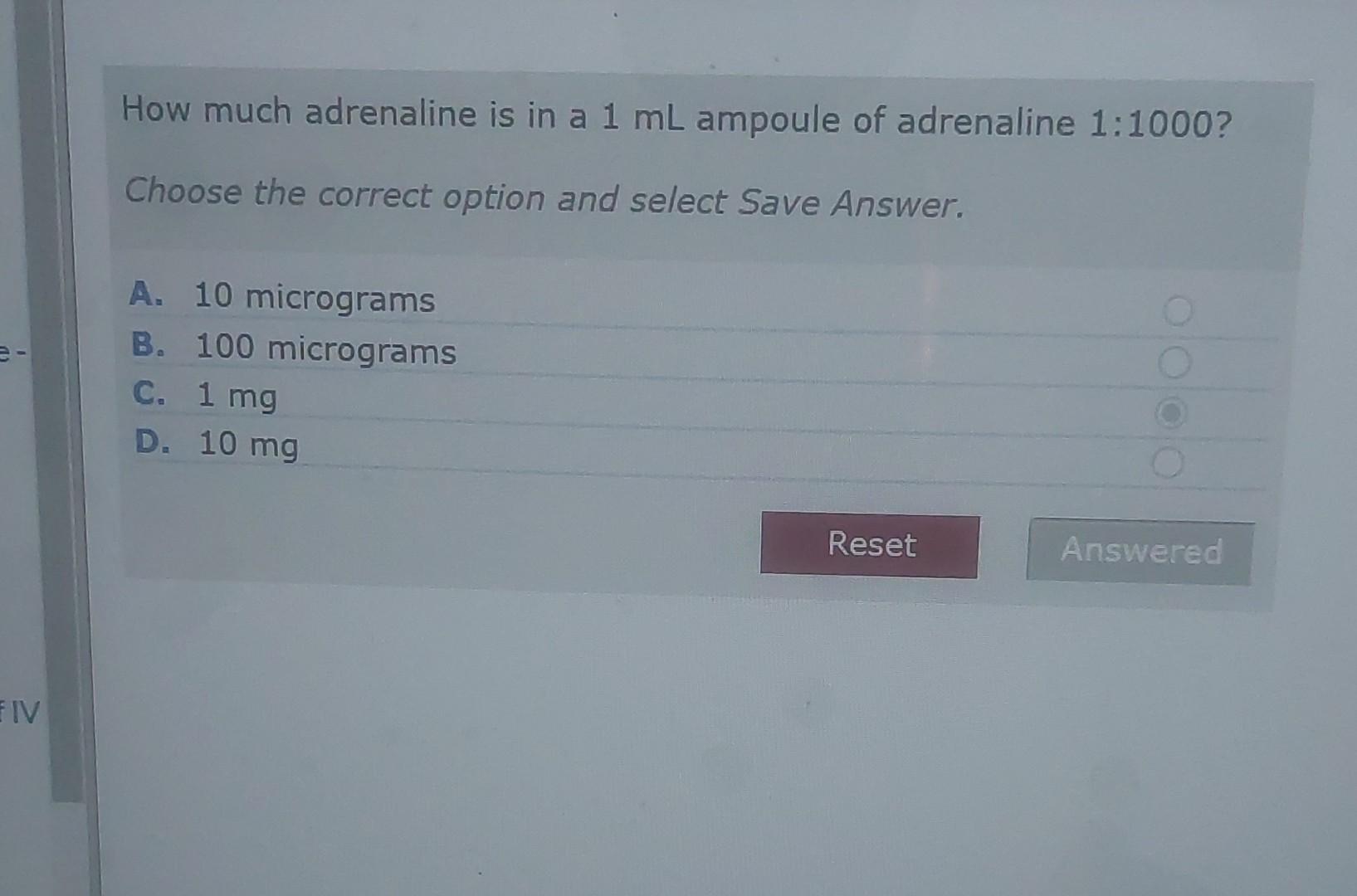 solved-how-much-adrenaline-is-in-a-1-ml-ampoule-of-chegg