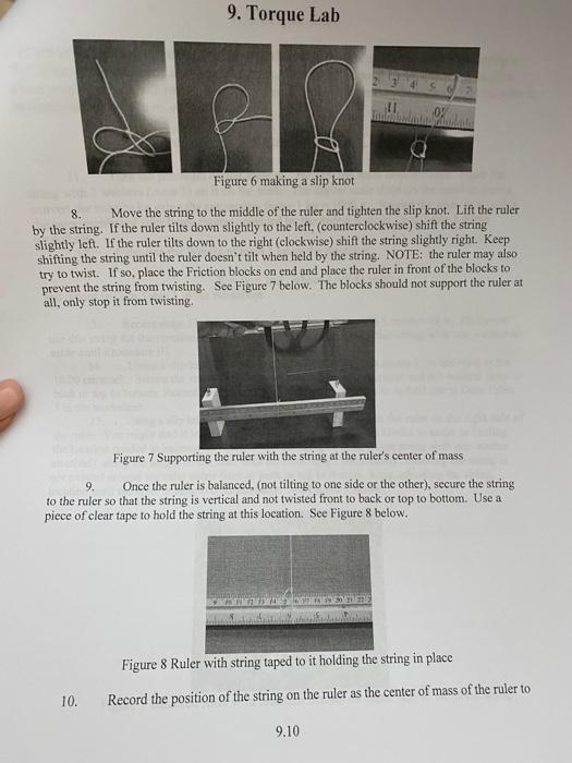 Dale! Procedure I & II Torque about the center of | Chegg.com