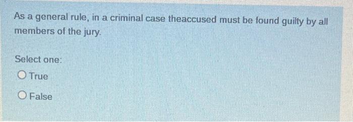 The purpose of separating the witnesses is to: Select | Chegg.com