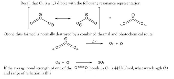 Solved Recall that O, is a 1,3 dipole with the following | Chegg.com