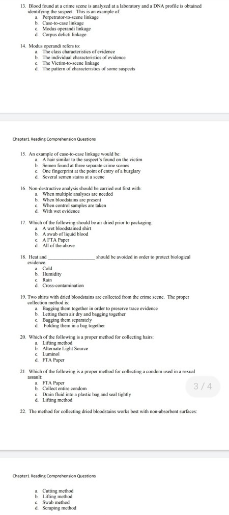 Solved Chapter1 Reading Comprehension Questions 1 A Prop Chegg Com