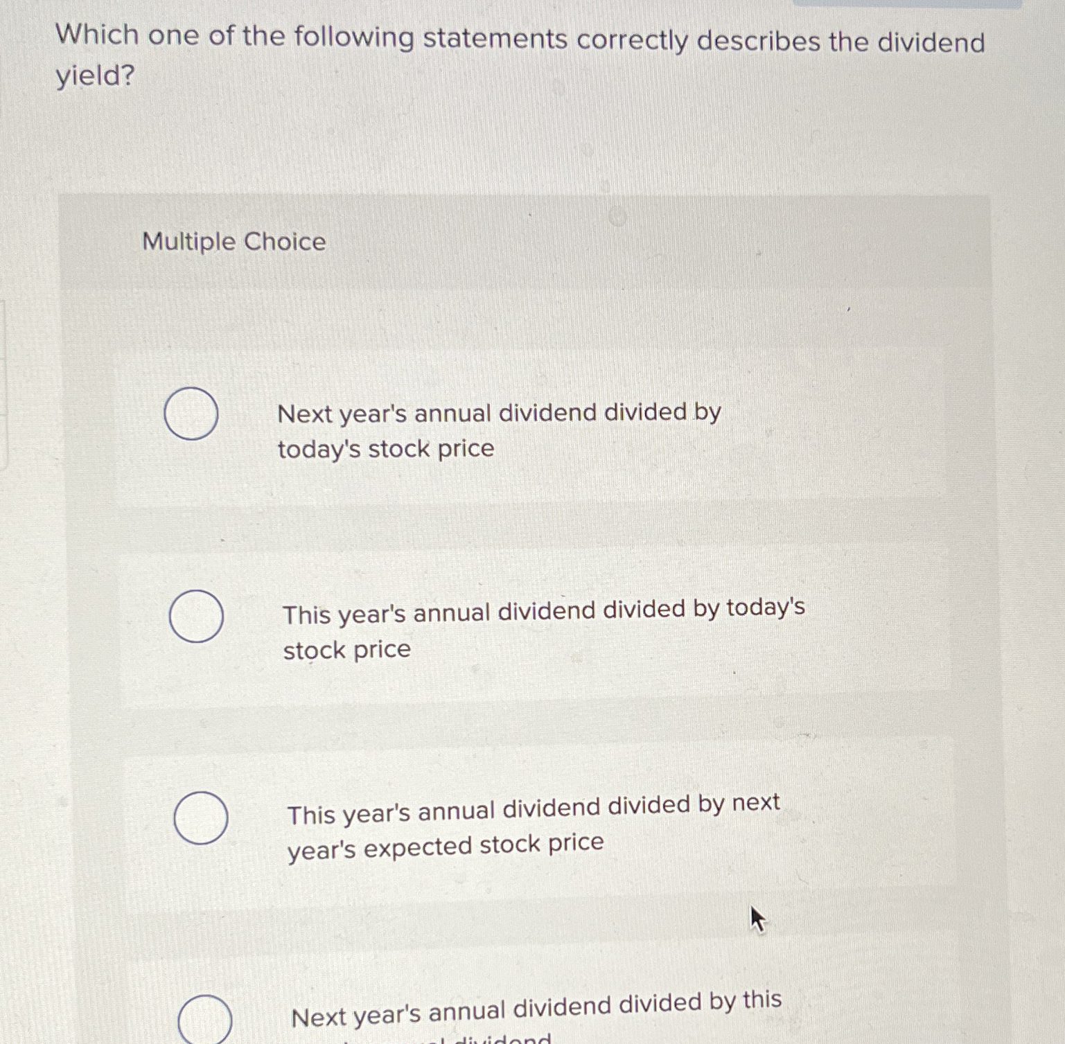 Solved Which One Of The Following Statements Correctly | Chegg.com