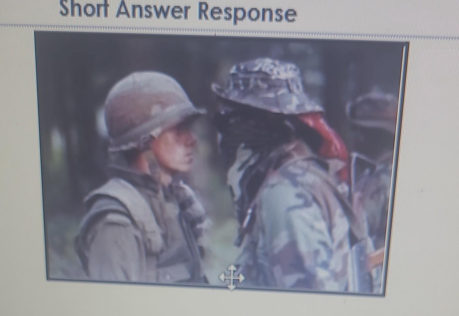 Examine The Famous Image Of The Oka Crisis Above 6763