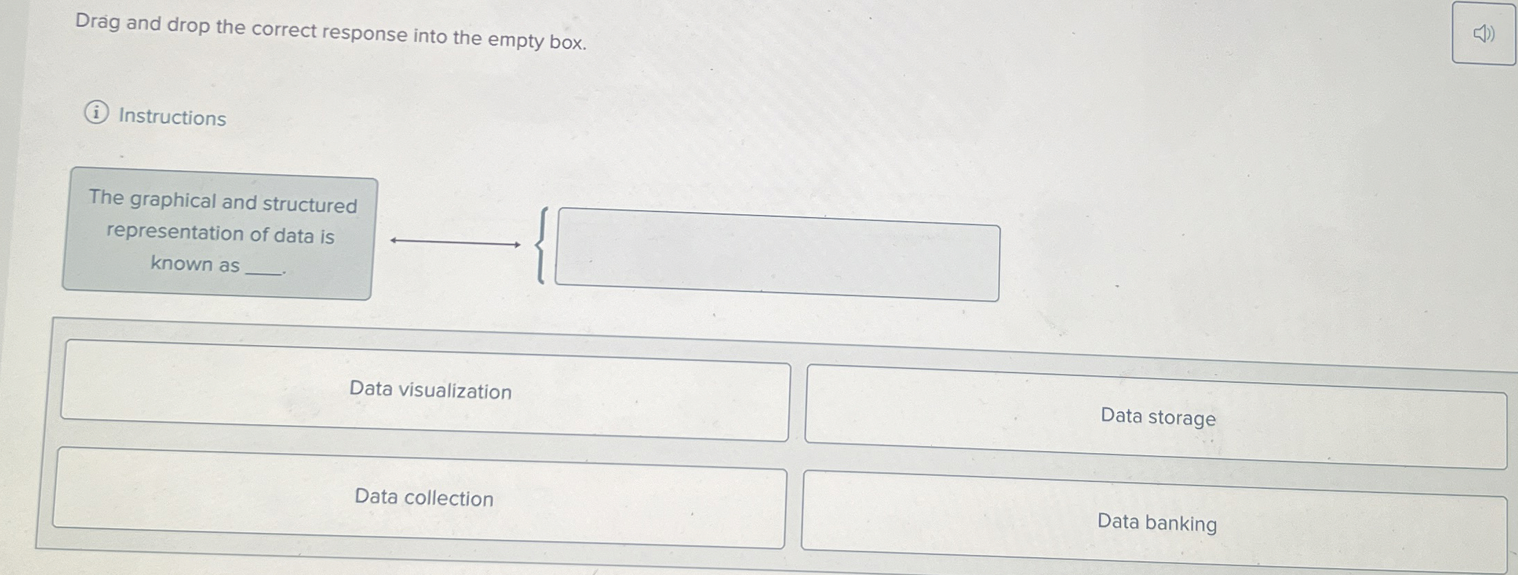Solved Drag and drop the correct response into the empty | Chegg.com