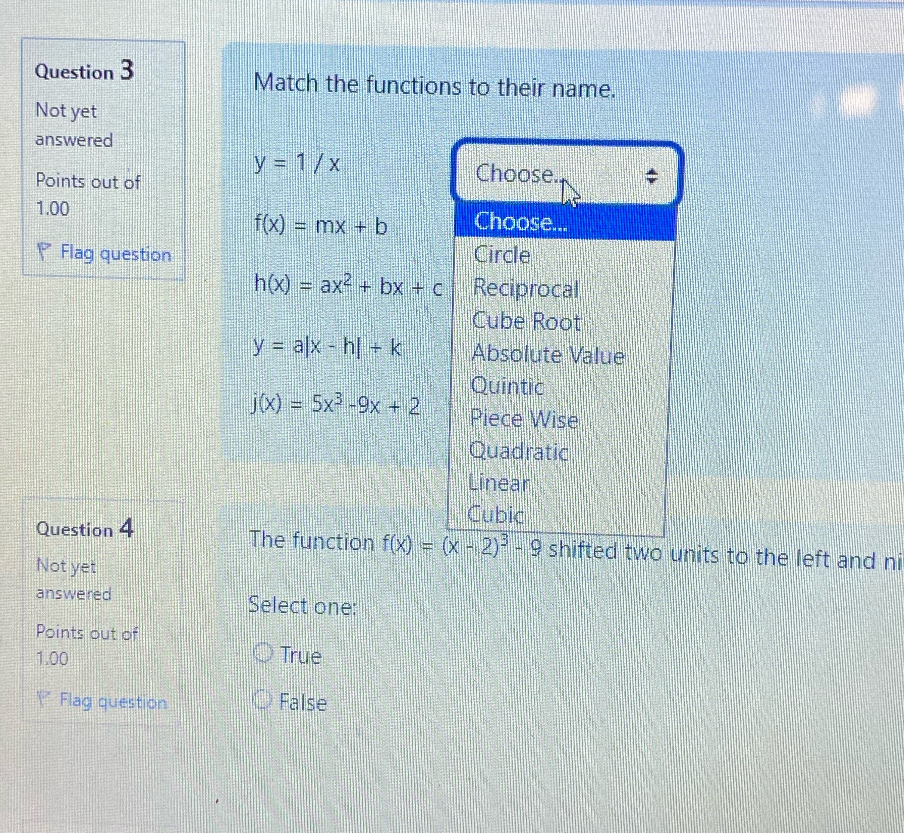 Solved Need help with 3 ﻿and 4 | Chegg.com