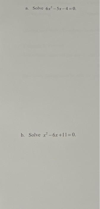 solve 6 x 5 )= 4x 20