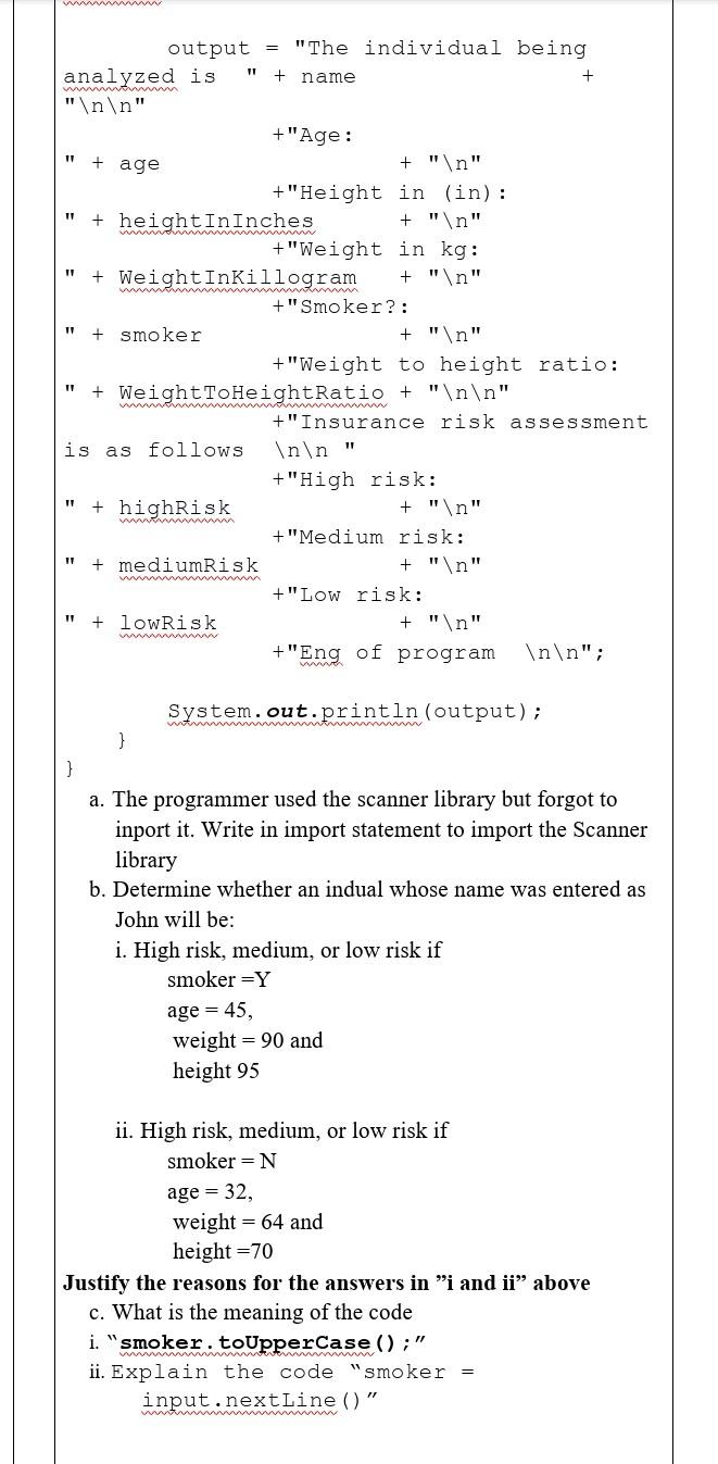 Complex Conditions Insurance Coverage Python Code Solved An insurance company charges premium after assessing | Chegg.com