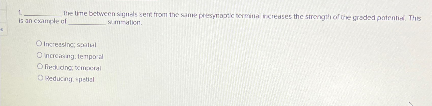 Solved ﻿the time between signals sent from the same | Chegg.com