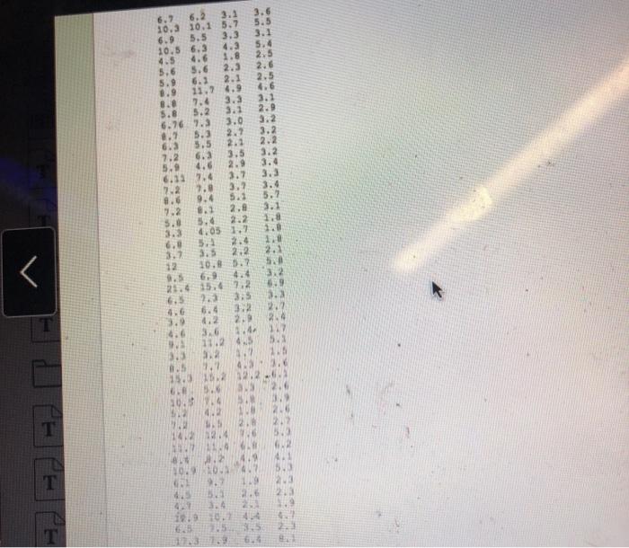 Use Python to perform the appropriate test on the | Chegg.com