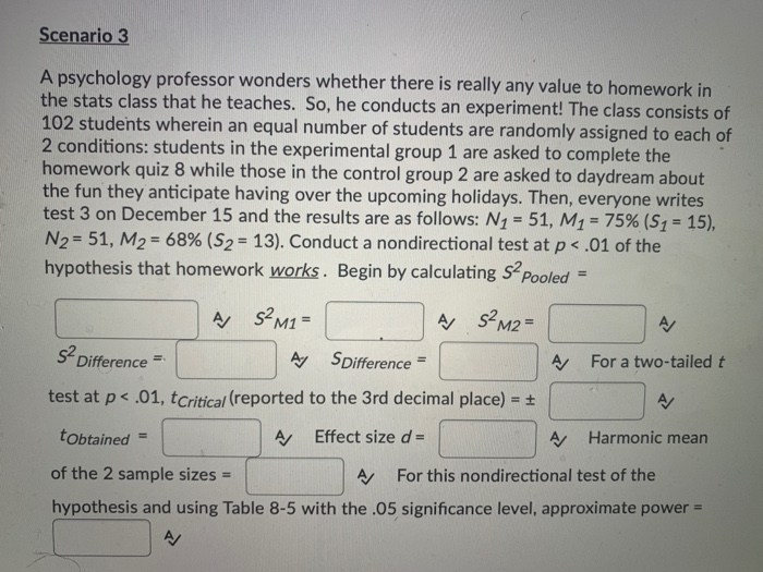 Homework consists picture