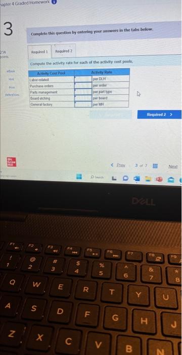 Solved Exercise 4.5 (Algo) Assigning Overhead to Products in | Chegg.com