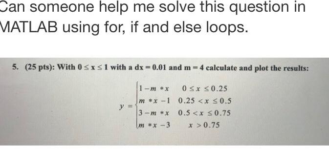 Solved Can someone help me solve this question in MATLAB | Chegg.com